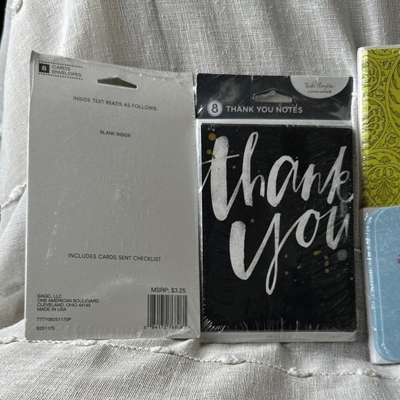Thank You Card w/Envelopes Set of 40 cards (5 pks of cards with envelopes) NWT - Picture 5 of 12